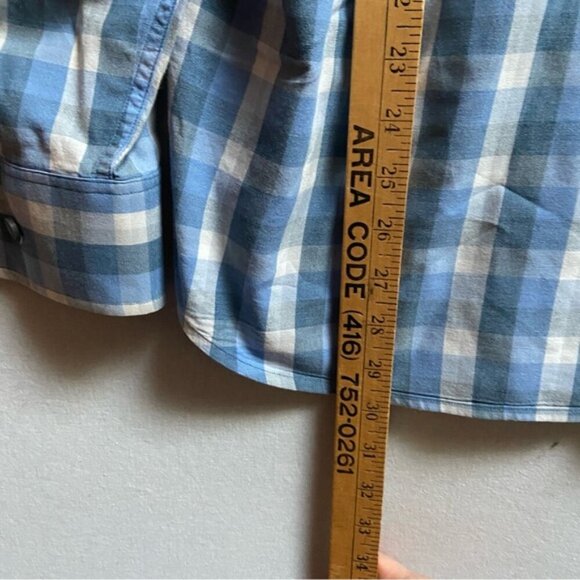 Tommy Bahama silk cottonn checker plaid long sleeves button up shirt Sz XL - Picture 8 of 8